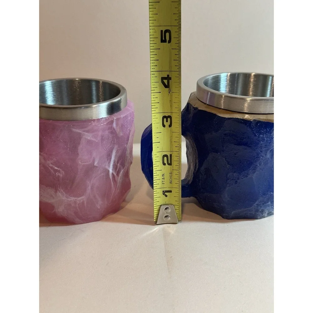 Resin Cups Lot Of 2 New Open Box‎